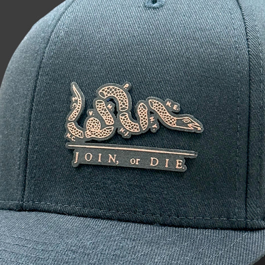 Join or Die Patch Flex Fit Hat