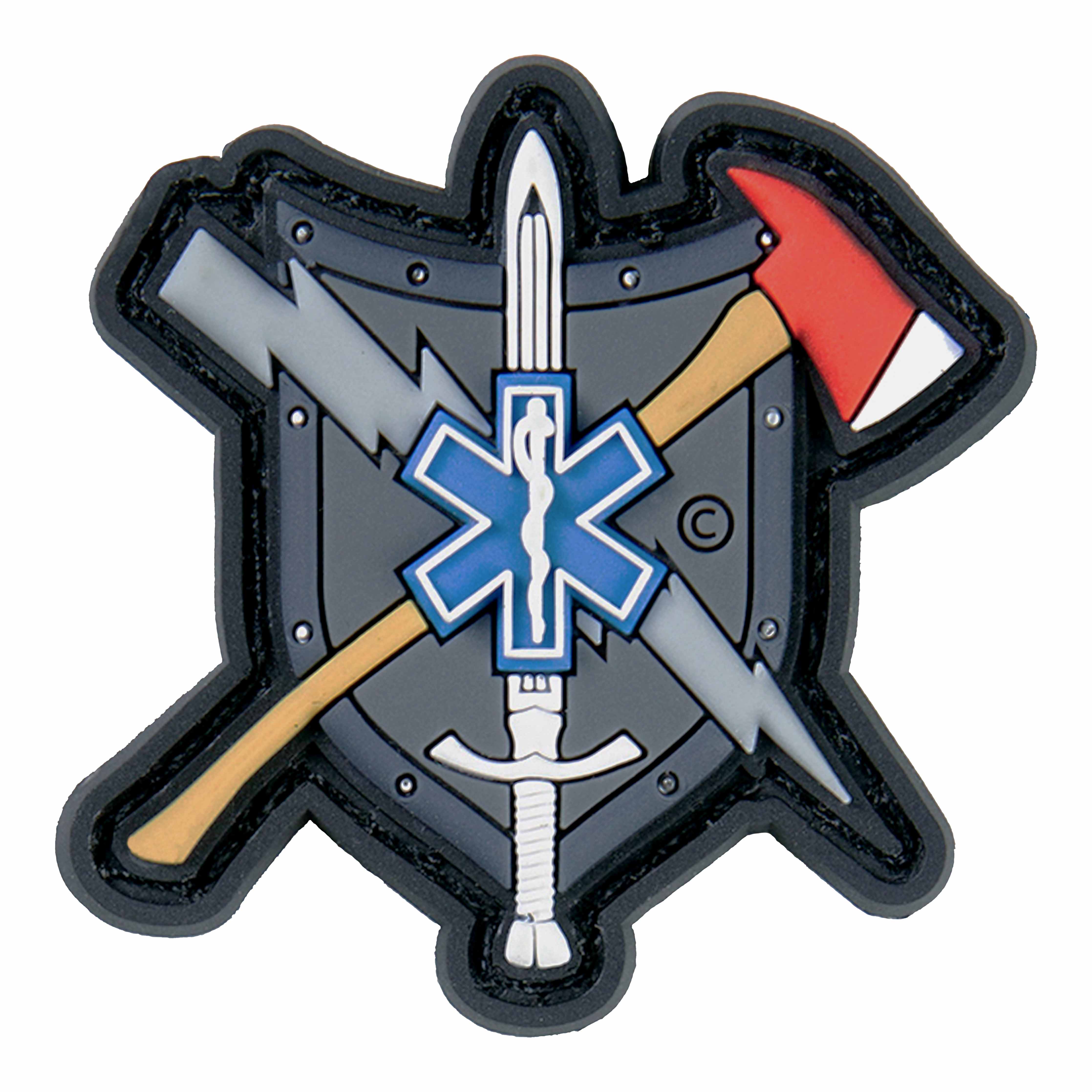 Reflective PVC Patch - Sheriff USMS Fugitive Task Force Patch