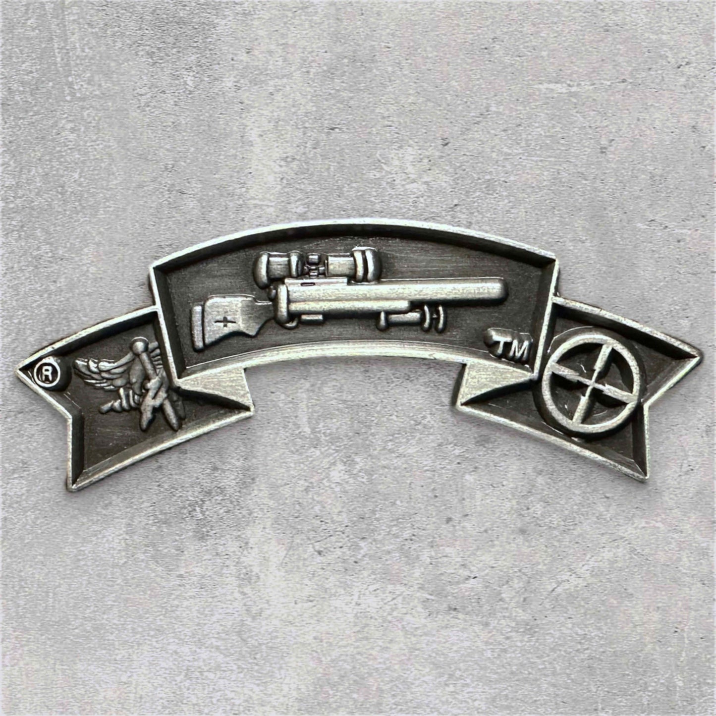 Basic Sniper Qualification Tab Pin