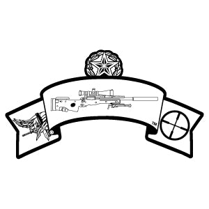 Sniper Qualification License Plate