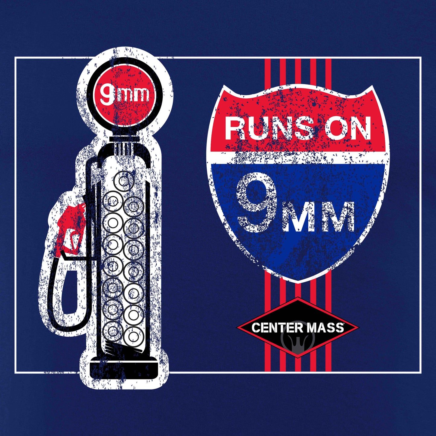 Runs on 9MM TShirt