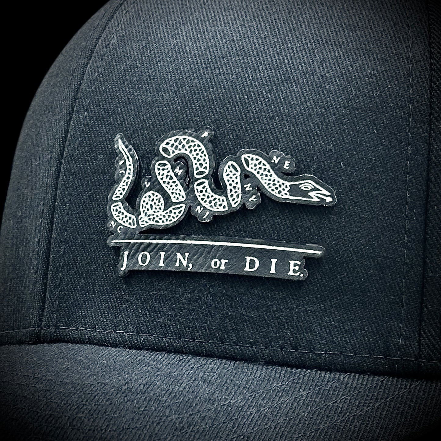 Join or Die Patch Flex Fit Hat