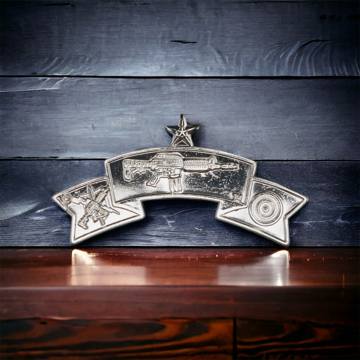 Senior Patrol Rifle Pin