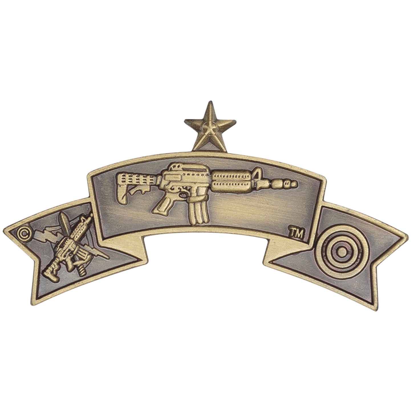 Senior Patrol Rifle Pin