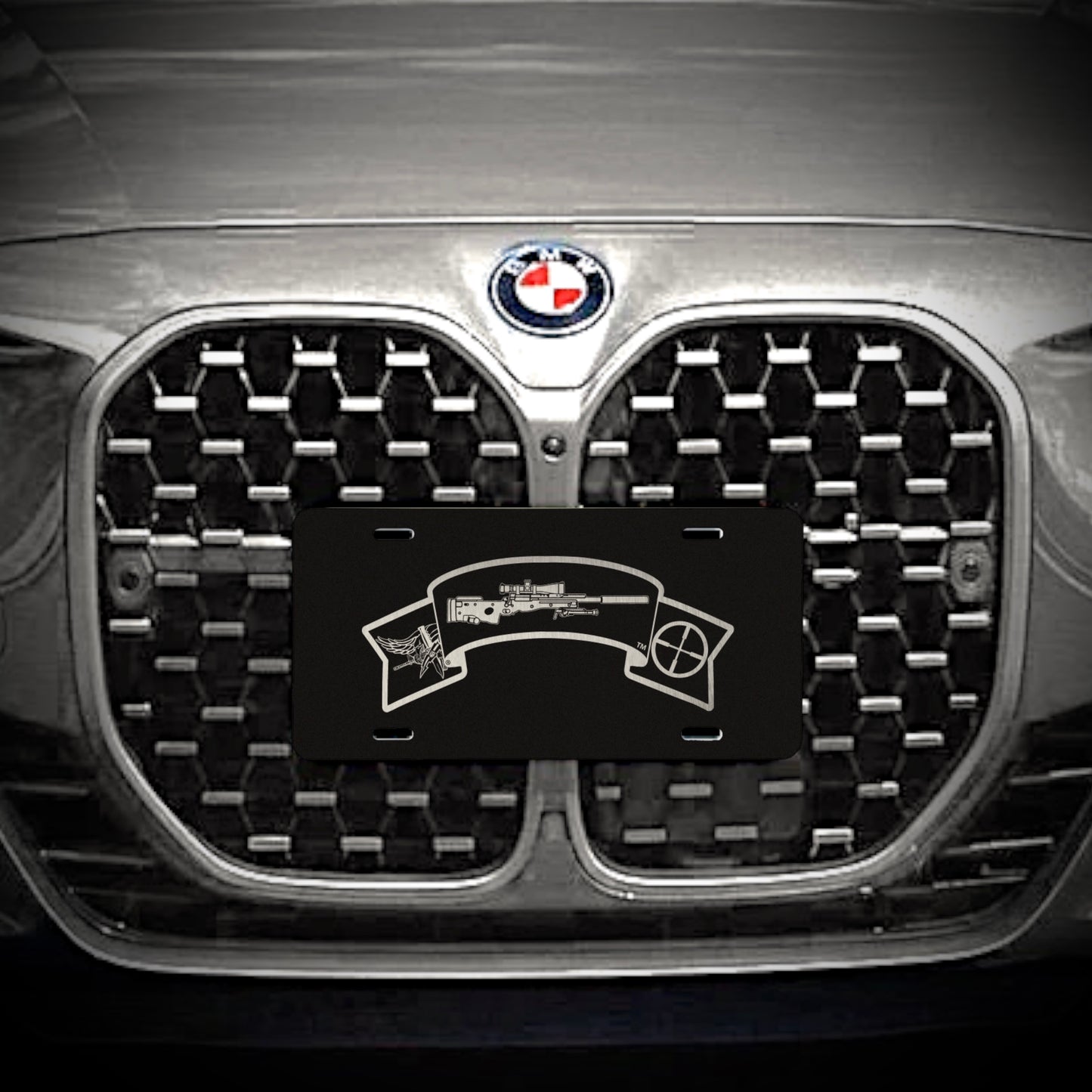 Sniper Qualification License Plate