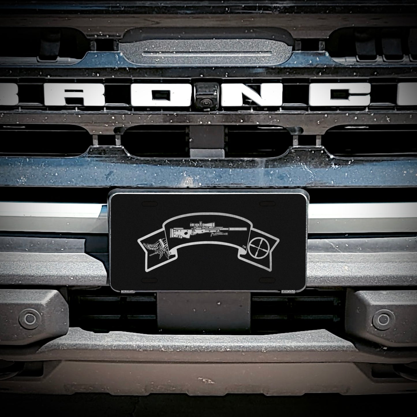 Sniper Qualification License Plate