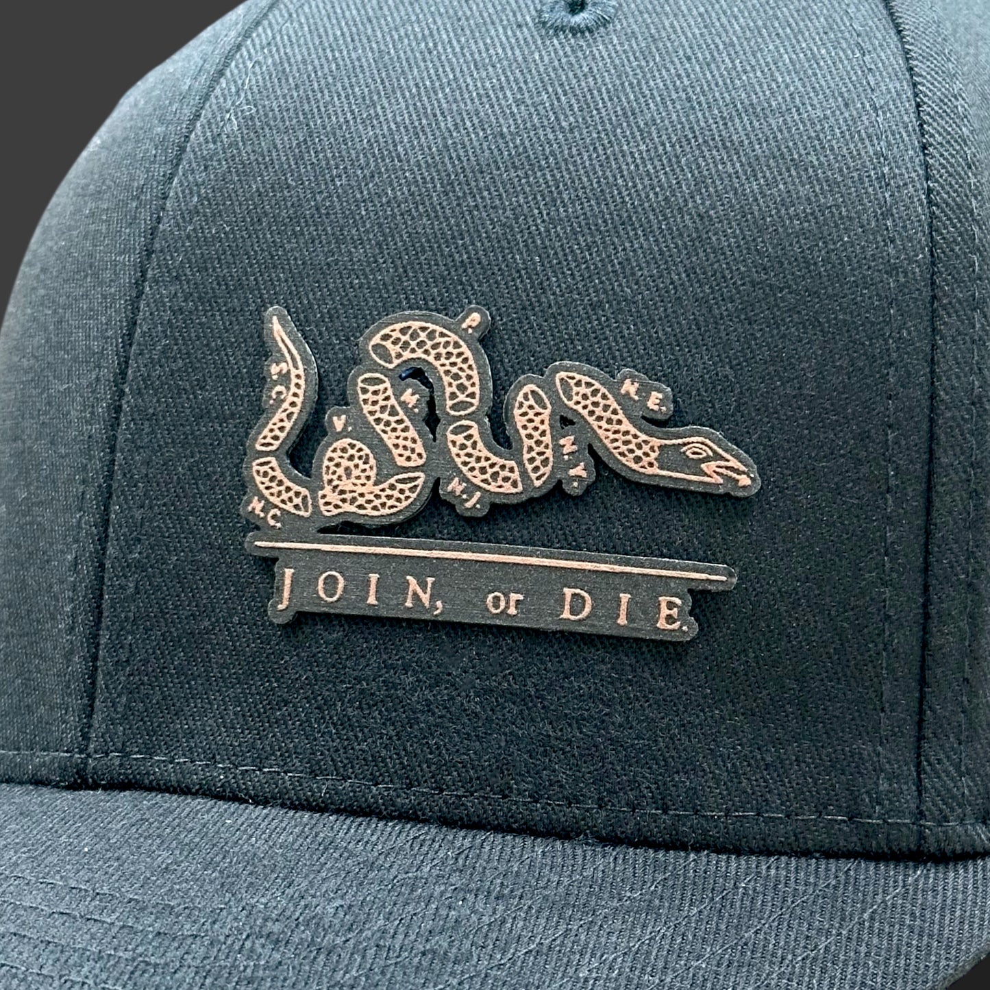 Join or Die Patch Flex Fit Hat