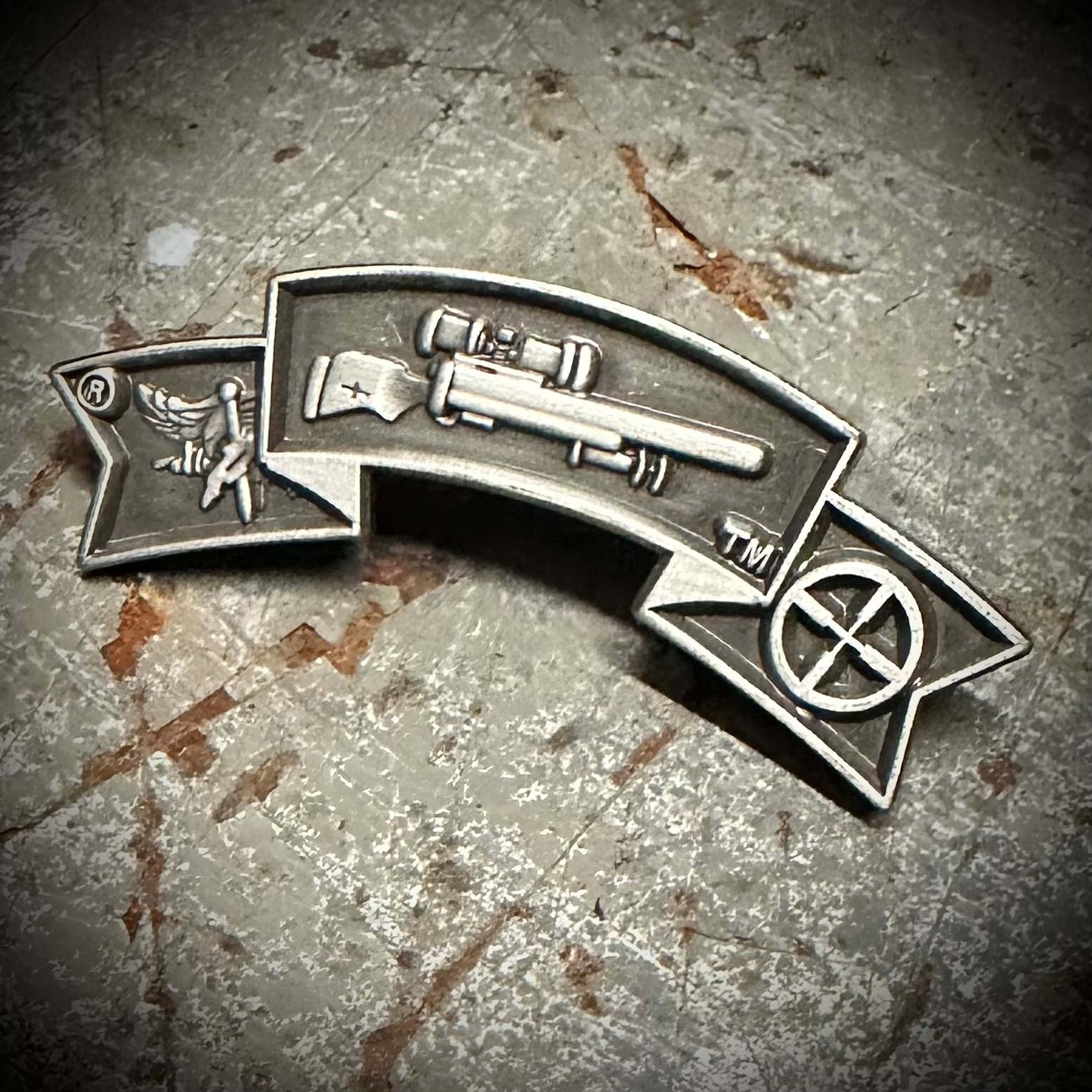 Basic Sniper Qualification Tab Pin