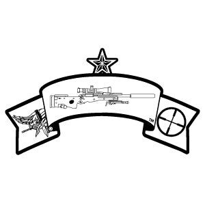Sniper Qualification License Plate