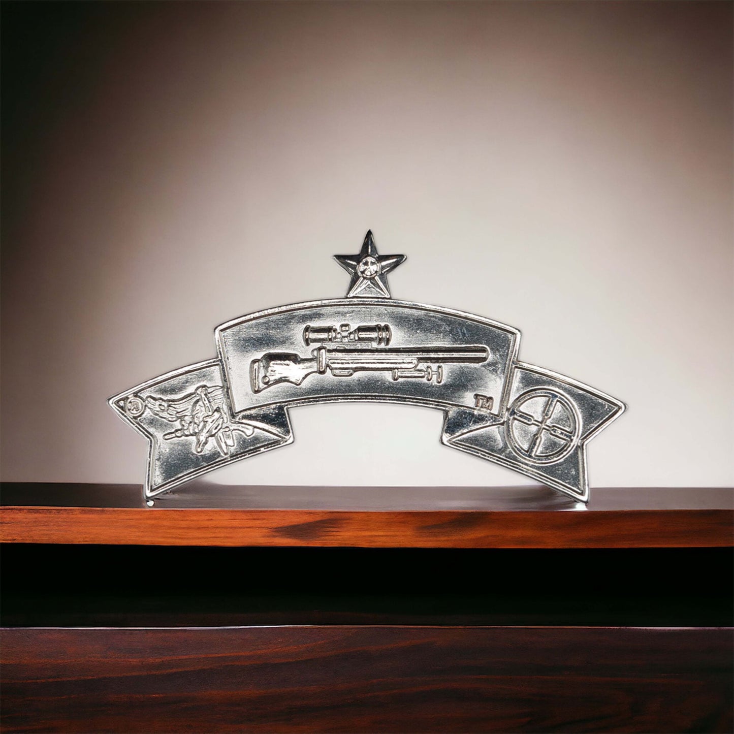 Senior Sniper Qualification Tab Pin