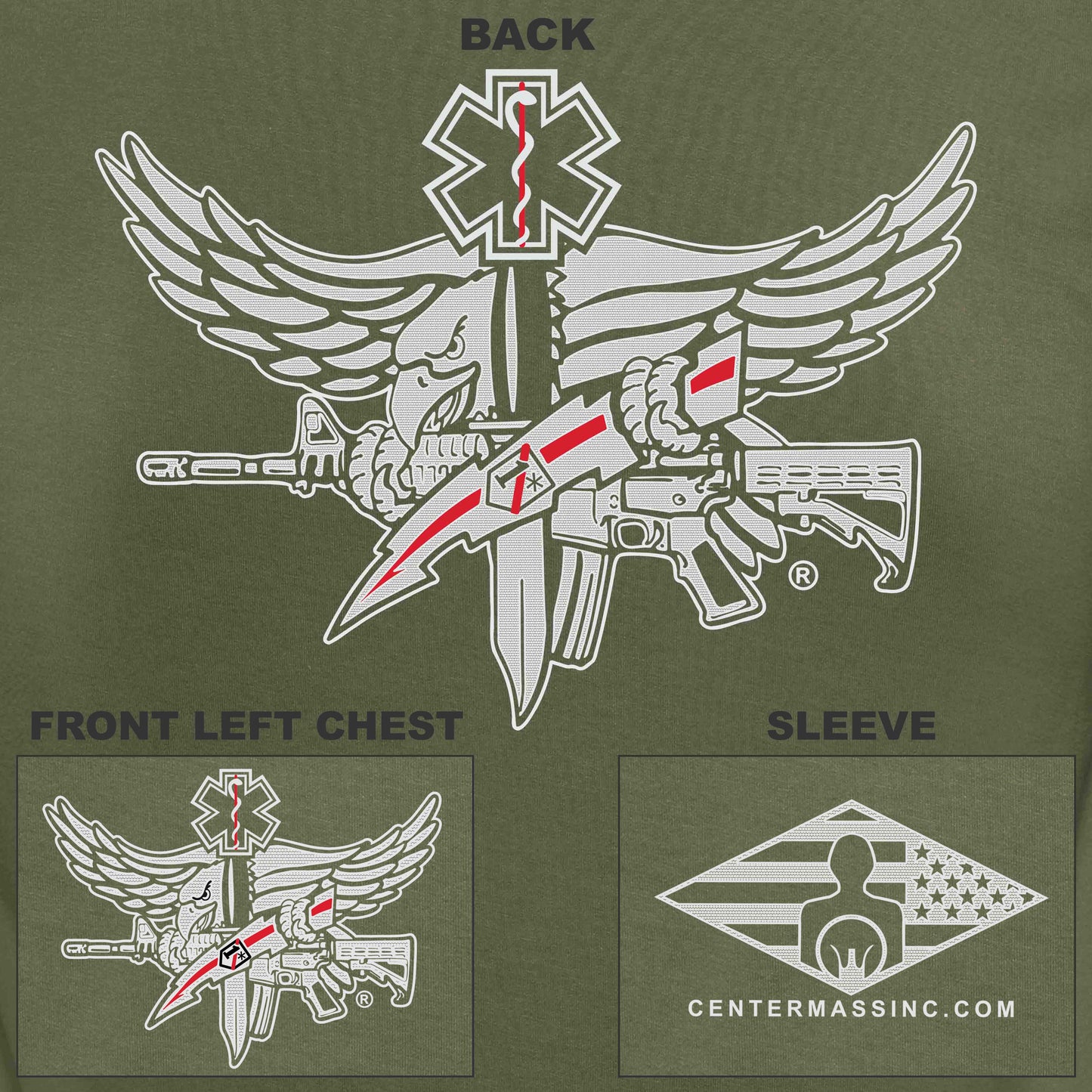 OD Green SWAT Medic TShirt