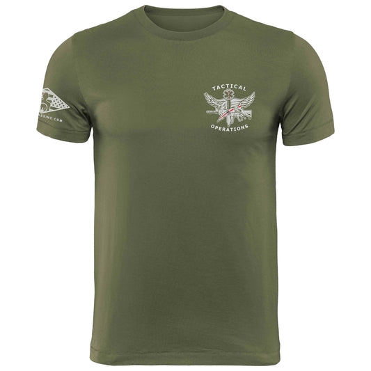 OD Green Tactical Operations SWAT Medic TShirt