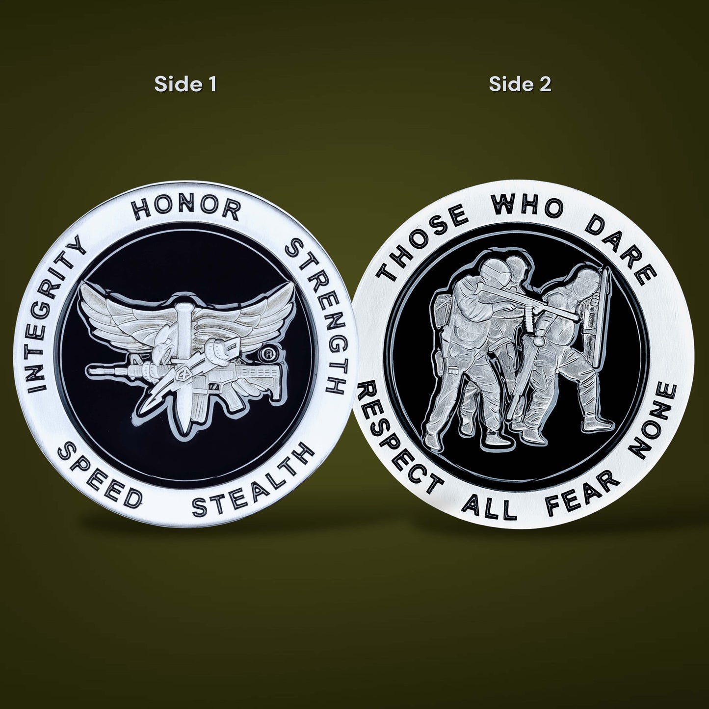 SWAT Operator Challenge Coin - Those Who Dare