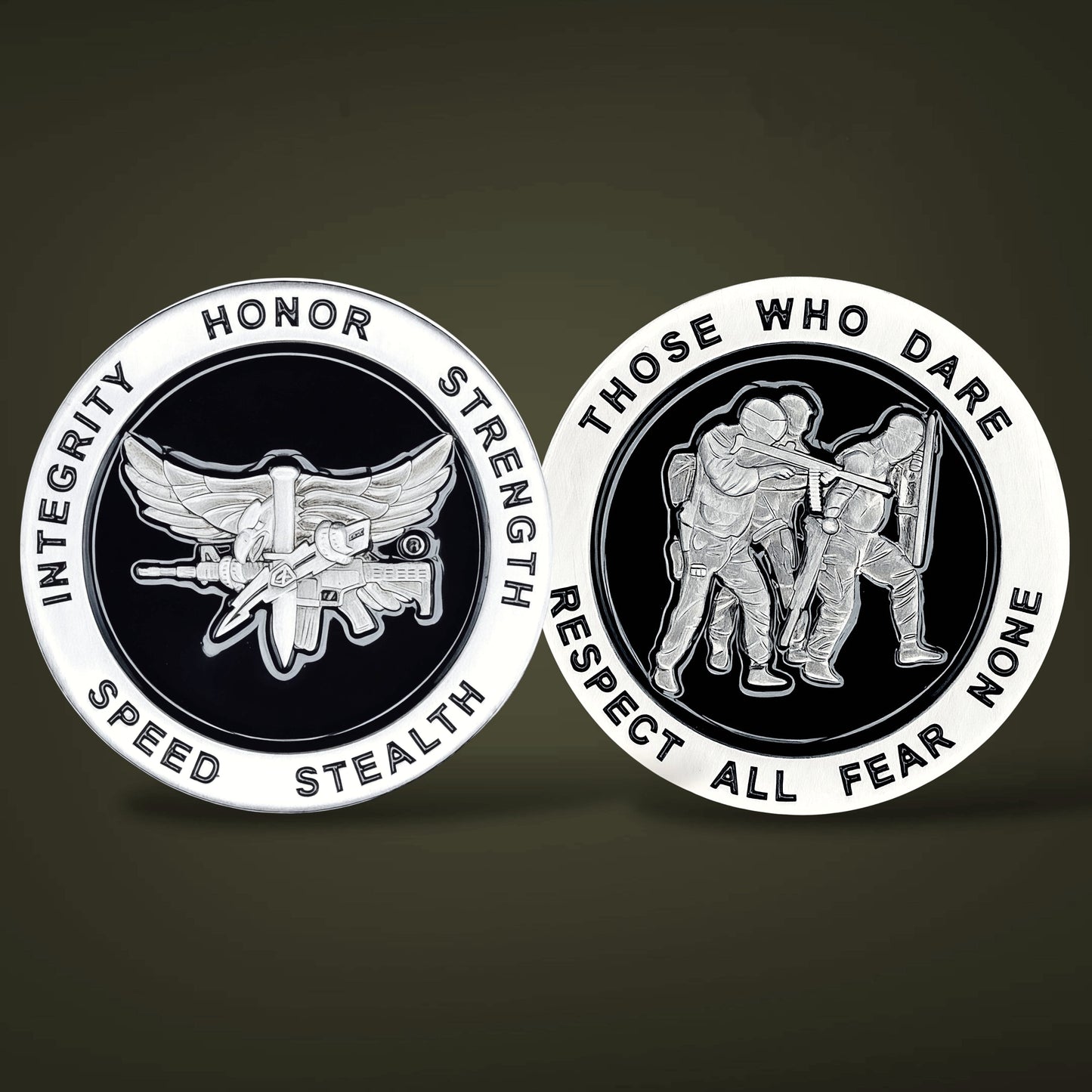 SWAT Operator Challenge Coin - Those Who Dare