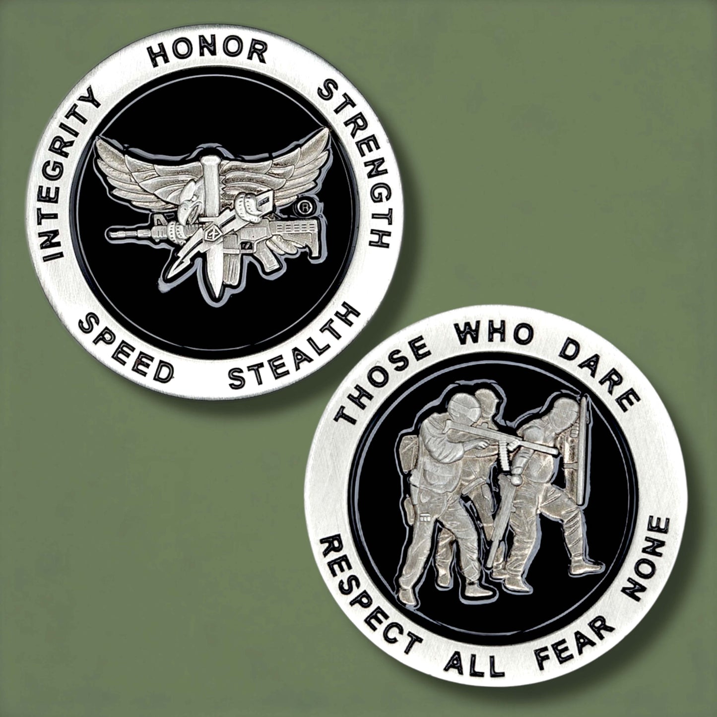 SWAT Operator Challenge Coin - Those Who Dare