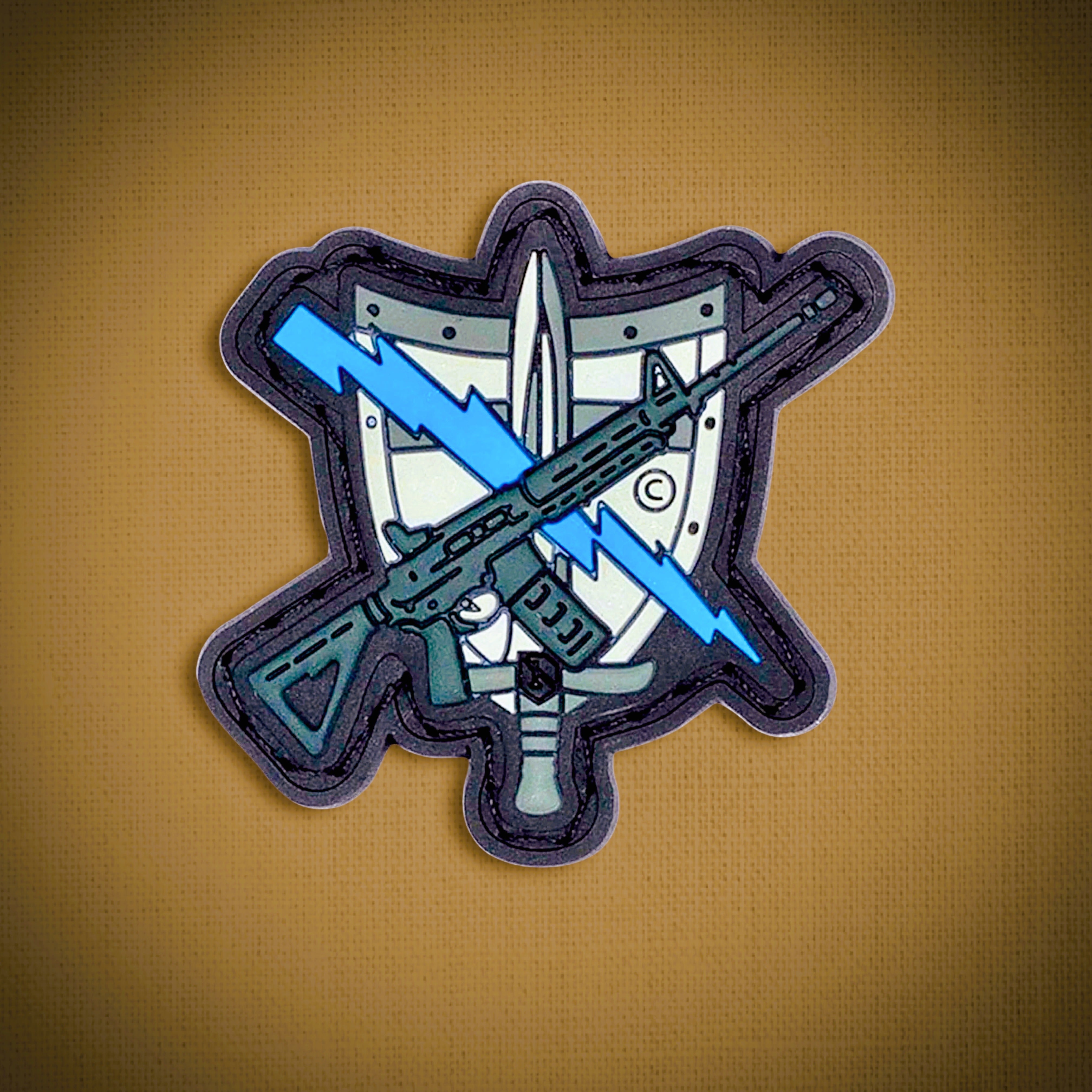 Tactical Patrol Officer PVC Patch – Swat Operator USA