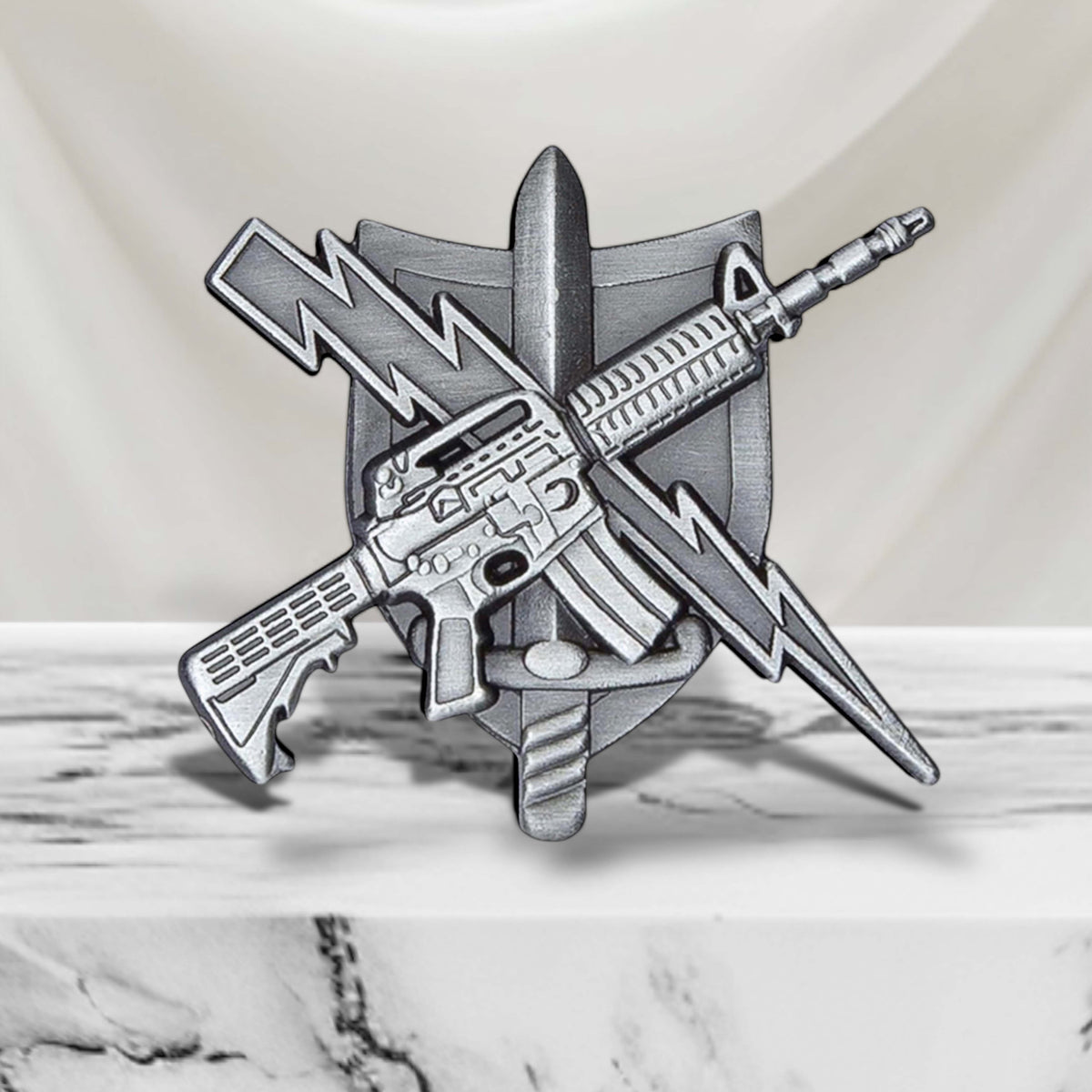 Tactical Rescue Pin Basic Tactical Patrol Officer Pin – Swat Operator USA