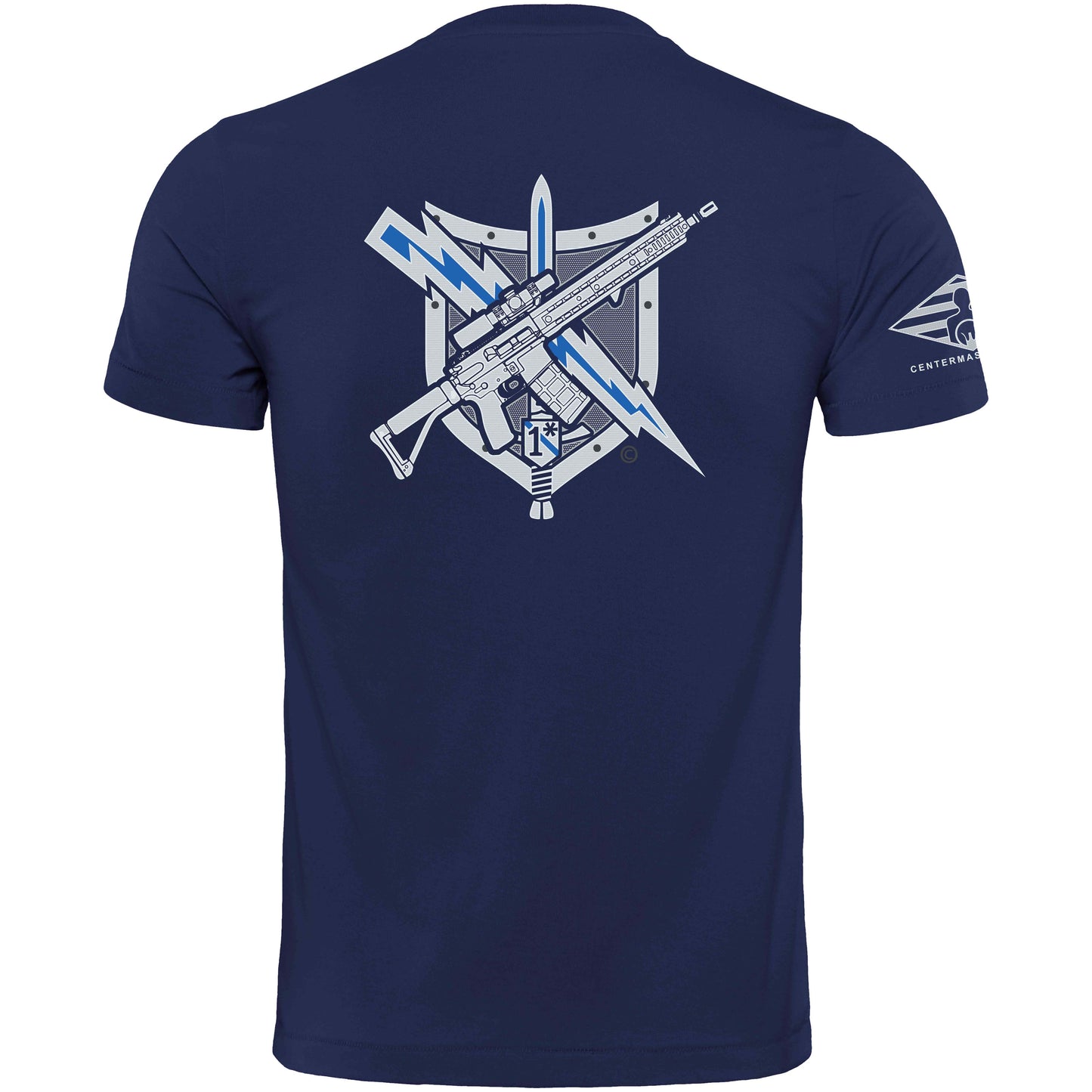 Navy Blue Tactical Patrol Officer TShirt