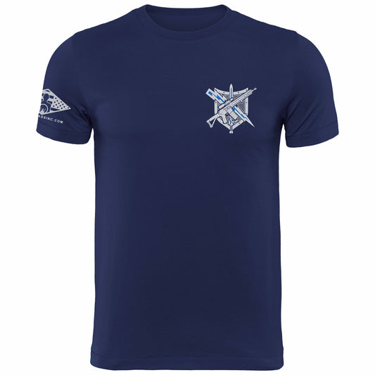 Navy Blue Tactical Patrol Officer TShirt