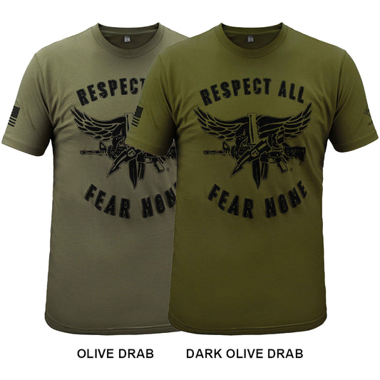 SWAT Operator TShirt - Respect All / Fear None - CLEARANCE
