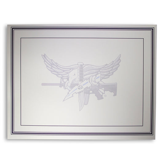 Blank Certificate with SWAT Operator Insignia