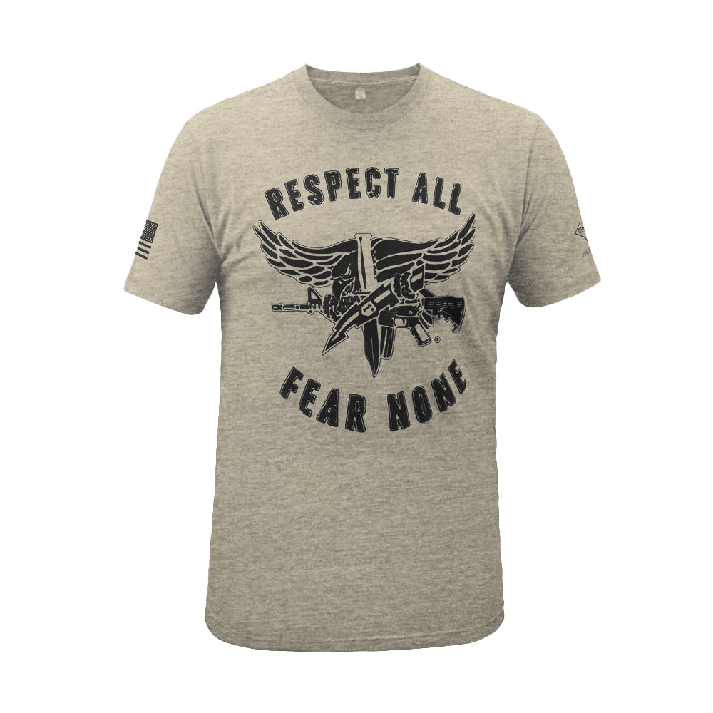 TNT RESPECT ALL FEAR NONE Motorcycle Patch - Embroidered Iron-On/Sew-On For Vests & Jackets, Small Size D-2