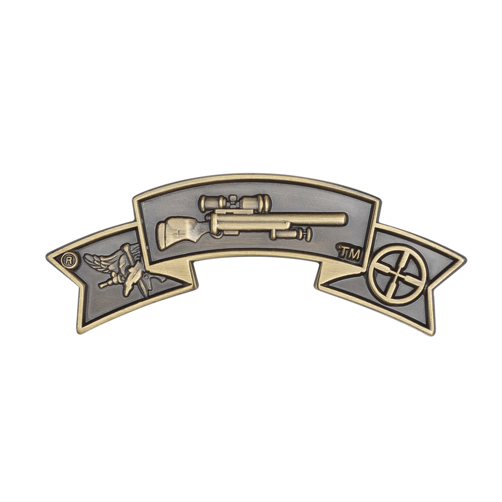 Basic Sniper Qualification Tab Pin