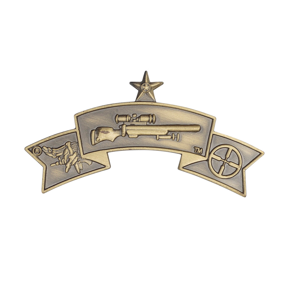 Senior Sniper Qualification Tab Pin