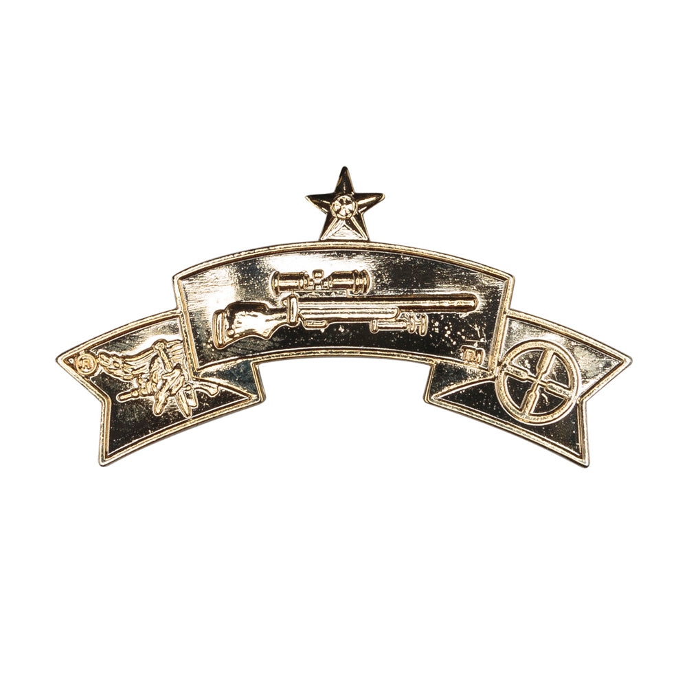 Senior Sniper Qualification Tab Pin